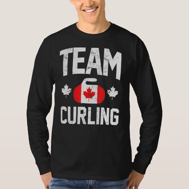Camiseta Curado de equipo de Canadá (Anverso)
