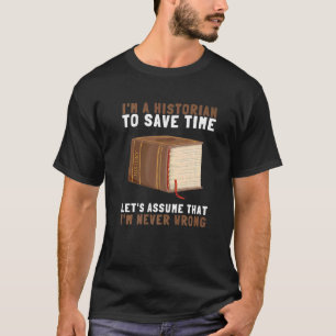 Camiseta Curador De Museo De Historiadores De Investigación