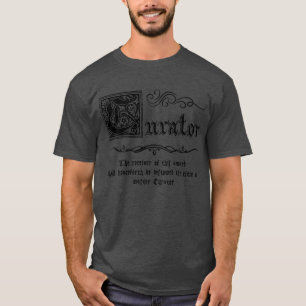 Camiseta Curador maestro medieval