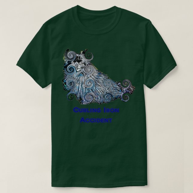 Camiseta Curando el accidente de hierro (Diseño del anverso)