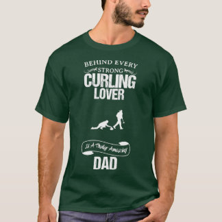 Camiseta Curando el diseño divertido de un padre maravillos