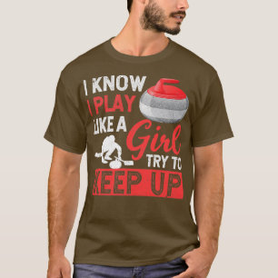 Camiseta Curando el rizo de los deportes de invierno sé que