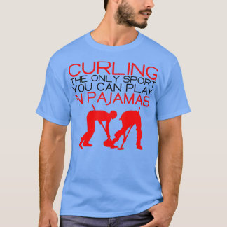 Camiseta Curando El Único Deporte Que Puedes Jugar En Pajam