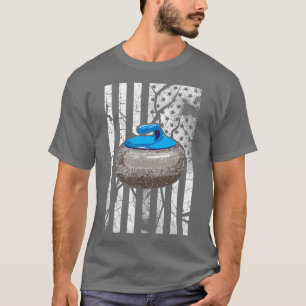 Camiseta Curando la bandera estadounidense 3