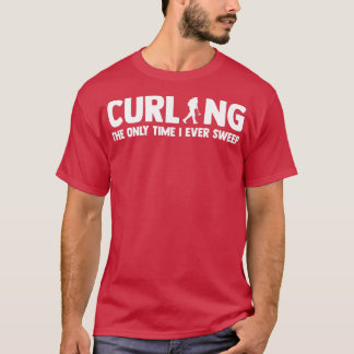 Camiseta Curando La Única Vez Que Barro El Curl De Hielo De