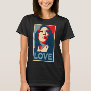 Camiseta Curar Amor Esperanza Kamala Harris Obama 47 Apoya 