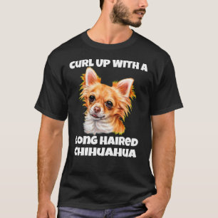 Camiseta Curar Con Un Largo Pelo De Perro Chihuahua