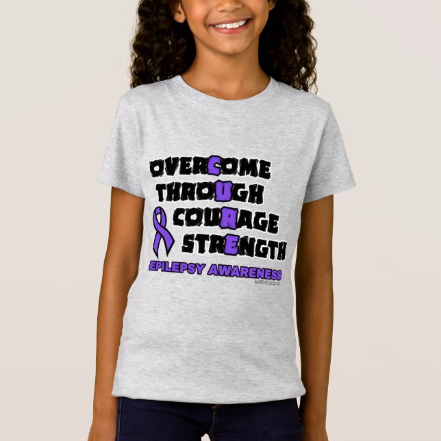 Camiseta CURAR...Epilepsia (Anverso)