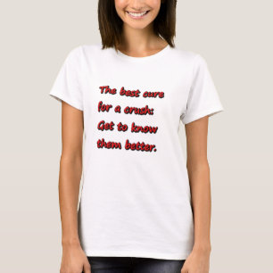 Camiseta curar para la trituración: