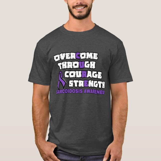 Camiseta CURAR...Sarcoidosis (Anverso)