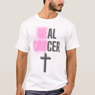 Camiseta Curar Tee de Cáncer de Mama