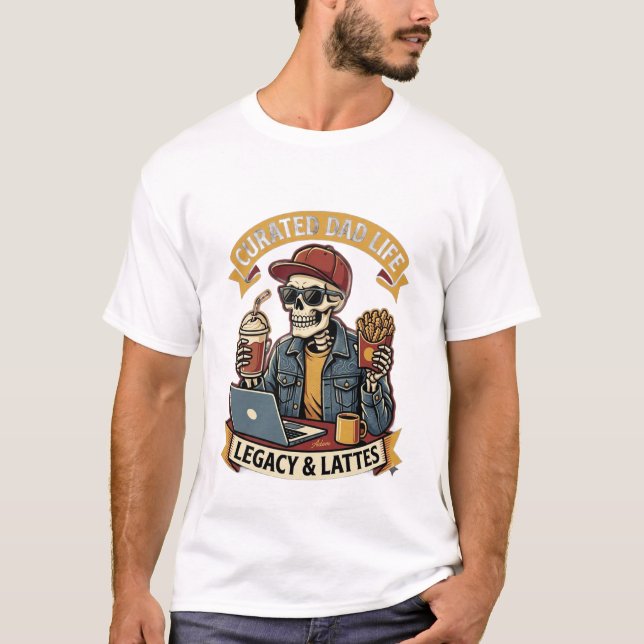 Camiseta Curated Dad Life (Anverso)