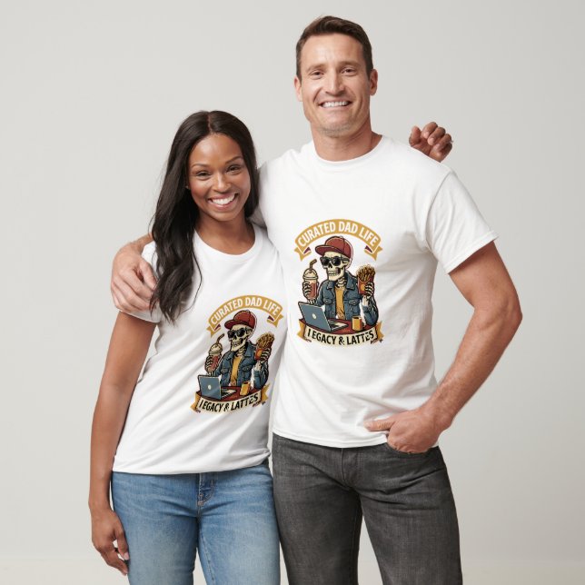 Camiseta Curated Dad Life (Unisexo)