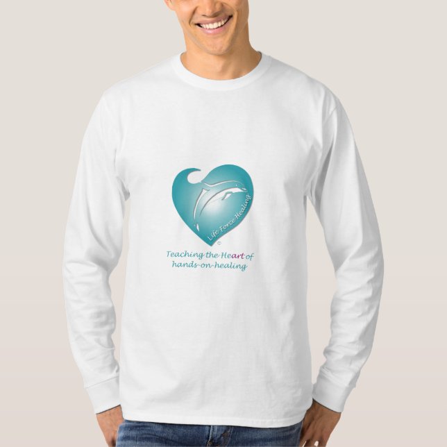Camiseta curativa de la fuerza de la vida - mangas (Anverso)