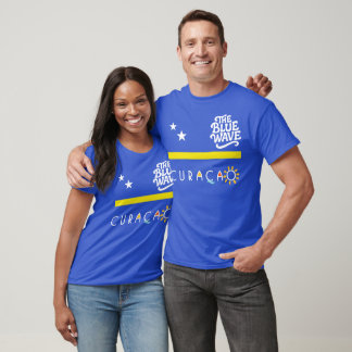 Camiseta Curazao Copa Mundial de Fútbol The Blue Wave