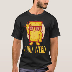 Camiseta Curd Nerd Delicious Slice Fundición de alimentos Q