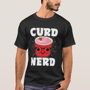 Camiseta Curd Nerd Para Fabricante De Yogur