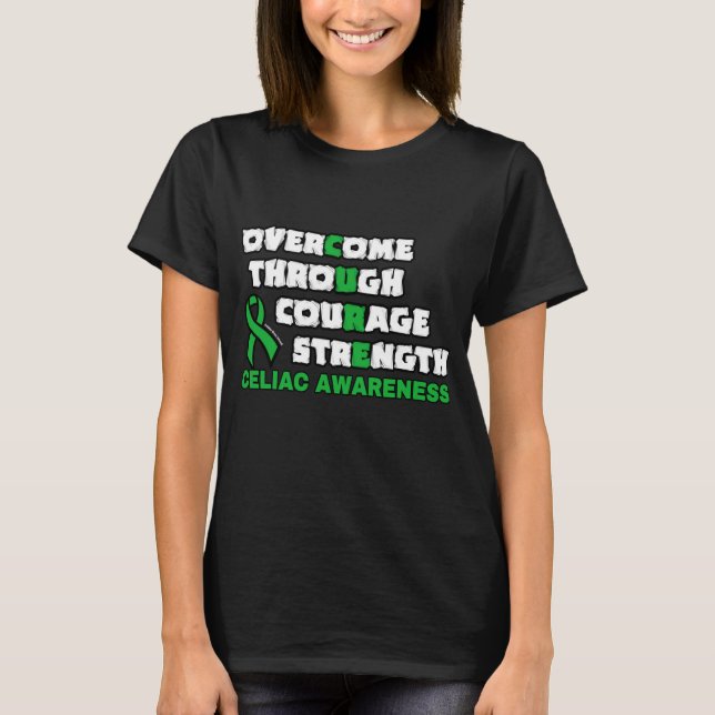 Camiseta CURE...Celiac (Anverso)