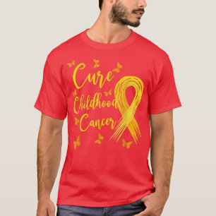 Camiseta Cure Children Cancer World Child Cancer with