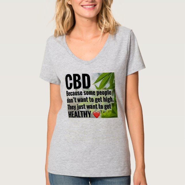 Camiseta cure con CBD (Anverso)