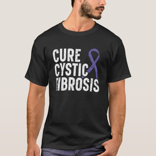 Camiseta Cure Cystic Fibrosis Warris Cystic Fibrosis Suppo (Anverso)