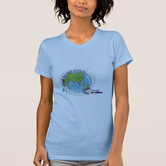 Camiseta Cure el mundo (Anverso)