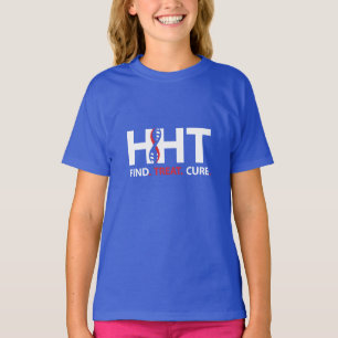 Camiseta Cure HHT FIND.TREAT.CURE Awareness T-Shirt (Chicas