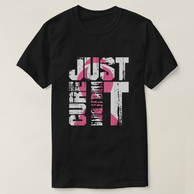 Camiseta Cure it Breve Cancer Awareness (Diseño del anverso)