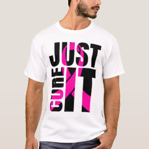 Camiseta Cure It Breve Cancer Awareness Ribbon