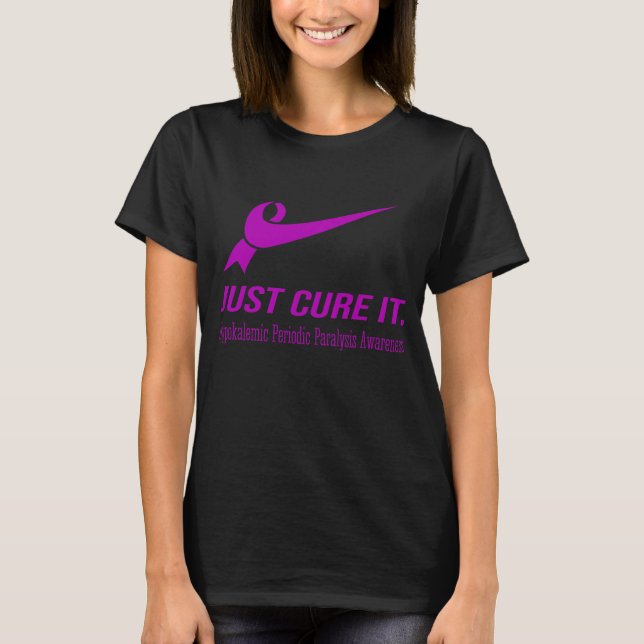 Camiseta Cure It Hypokaleman Periódica Parálisis (Anverso)