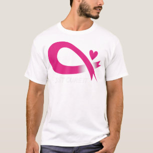 Camiseta Cure It Pink Breaking Cancer Awareness Ri