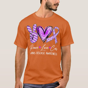 Camiseta Cure Purple Ribbon Crohns Conciencia sobre la enfe