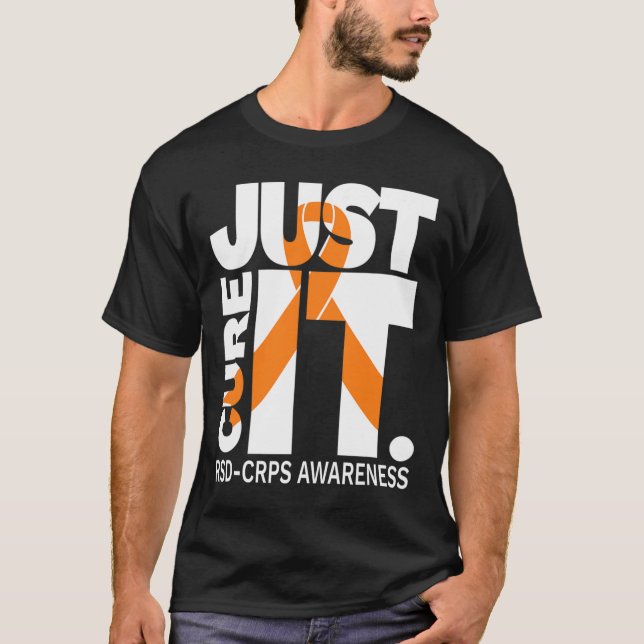 Camiseta Cure Rsd Cps Cinta De Concienciación Texto Blanco (Anverso)