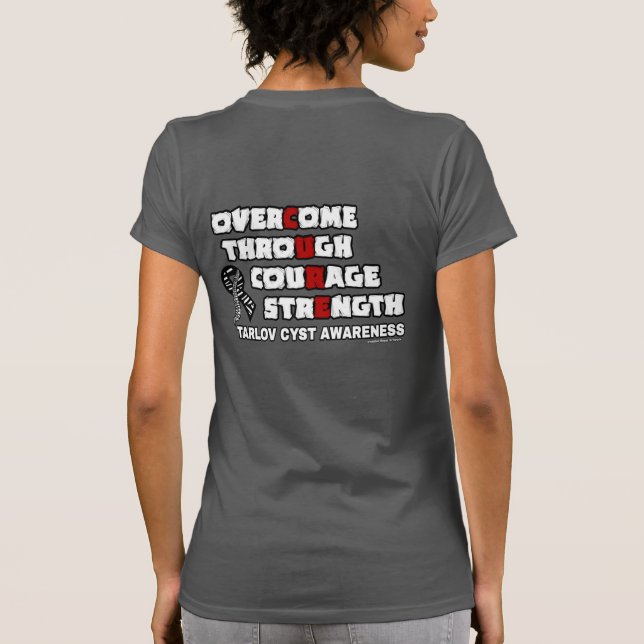 Camiseta CURE...Tarlov Cyst (Reverso)