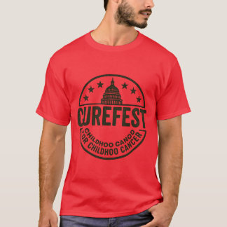 Camiseta CureFest para el cáncer infantil