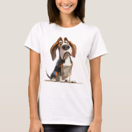 Camiseta Curiosa Caricatura Personalizado Elegante De Un Ba
