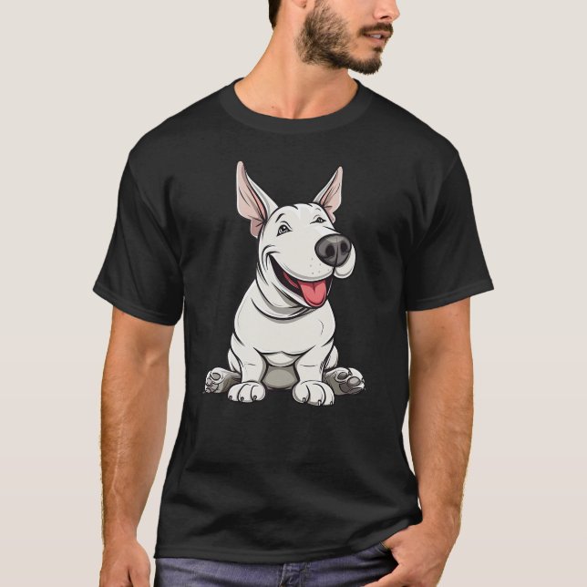 Camiseta Curiosa Caricatura Personalizado Elegante De Un Pe (Anverso)
