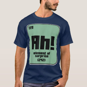 Camiseta Curiosa Ciencia Química Motivación Nerd Elemento G