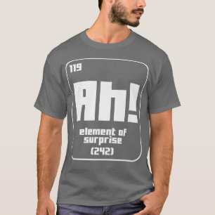 Camiseta Curiosa Ciencia Química Motivación Nerd Elemento G