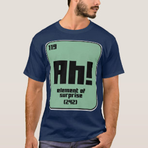Camiseta Curiosa Ciencia Química Motivación Nerd Elemento G