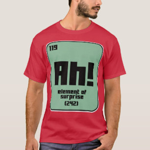 Camiseta Curiosa Ciencia Química Motivación Nerd Elemento G