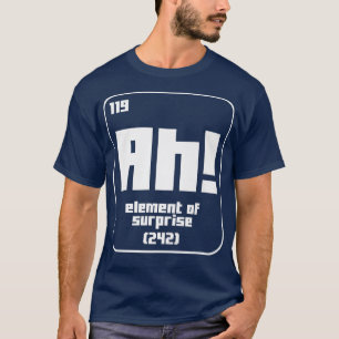 Camiseta Curiosa Ciencia Química Motivación Nerd Elemento G