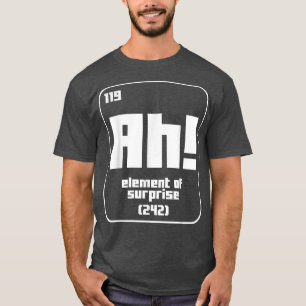 Camiseta Curiosa Ciencia Química Motivación Nerd Elemento G