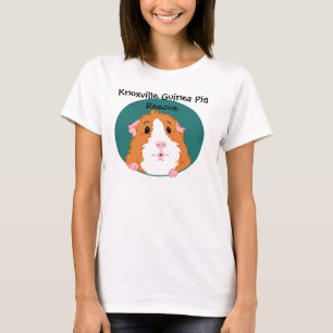 Camiseta curiosa del conejillo de Indias