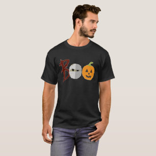 Camiseta Curiosa divertida calabaza de boo para mamás de Ha