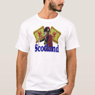 Camiseta Curiosa Escocia patriótica
