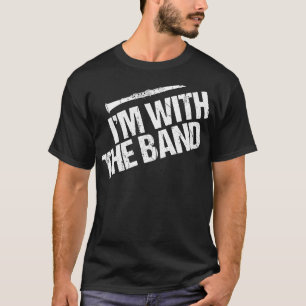 Camiseta Curiosa Im Clarinet con la banda