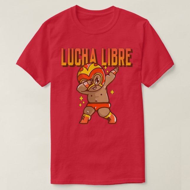 Camiseta Curiosa lucha de Luchador Africano contra la lucha (Diseño del anverso)