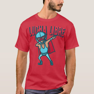 Camiseta Curiosa luchadora mexicana Dabbing lucha libre