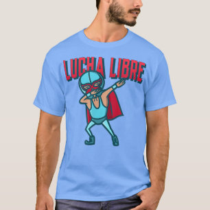 Camiseta Curiosa luchadora mexicana Dabbing lucha libre